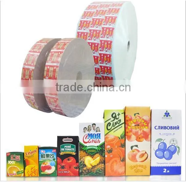 Brick box filling line for milk China