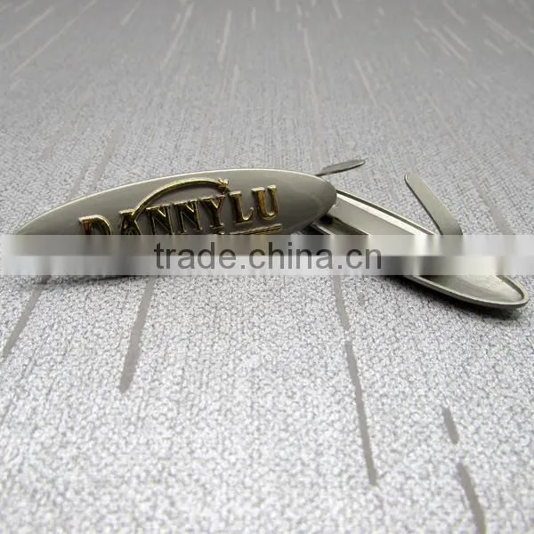 Oval Shape Metal Pin Badge