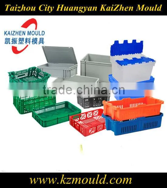 Plastic turnover box mould,plastic crate mould