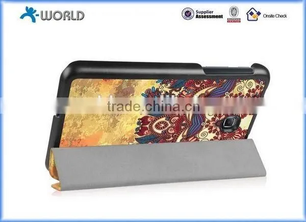 Magnetic Folding Printing Leather Case for Samsung Galaxy Tab A 7.0