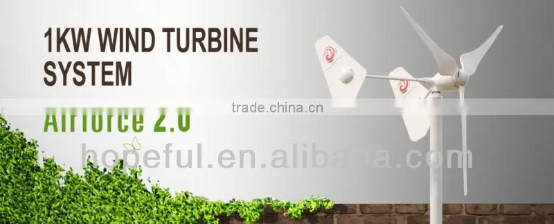 Electrical green power wind turbines 48v 1kw small wind turbine windmill for selling