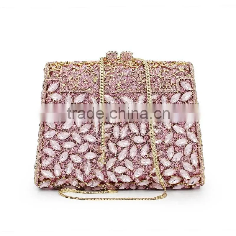 hard shell crystal and rhinestone evening bags (88142A-P2)