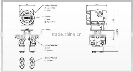 differential pressure level transmitter