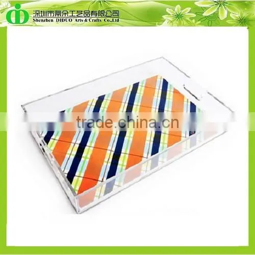 DDY-0115 Trade Assurance Acrylic Tray With Art