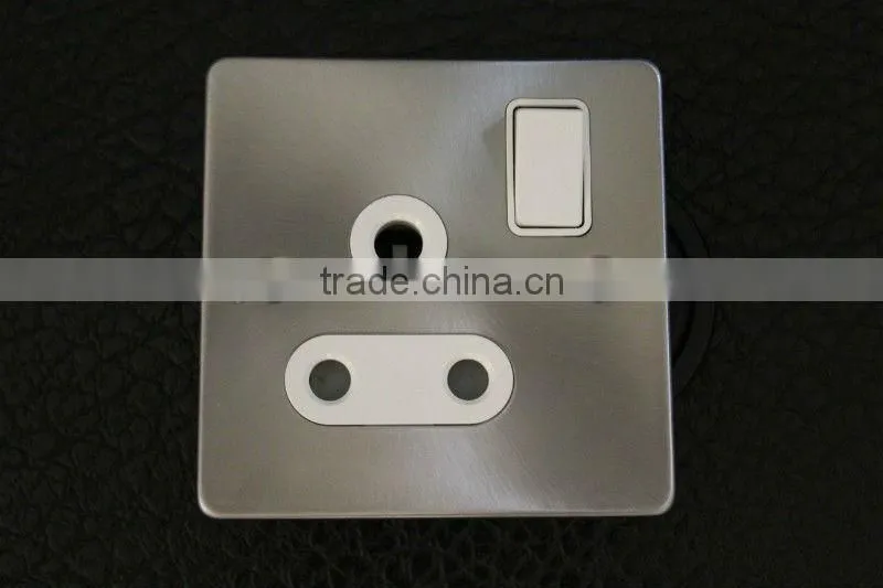 hot sell electric wall switch with socket, 15a switched socket