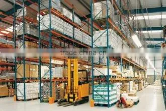 Heavy duty warehouse VNA very narrow aisle rack