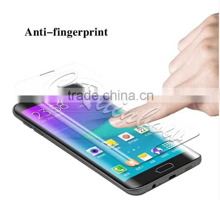 Cheap Full Curved PET screen protector for samsung S6 edge plus