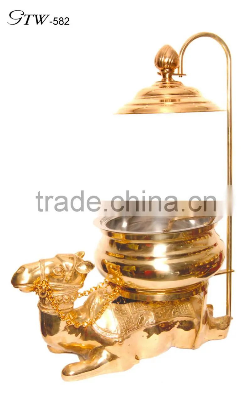 wholesale stainless steel 2 tiers chaffing dish buffet food warmer