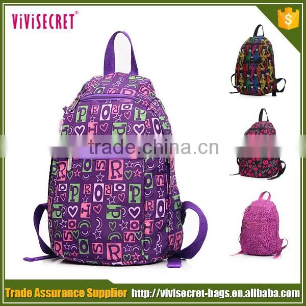 Hot selling waterproof notebook backpack colorful cute travel school backpacks for teenage girls