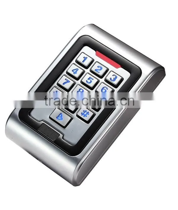 Single door wiegand rfid reader access control keypad