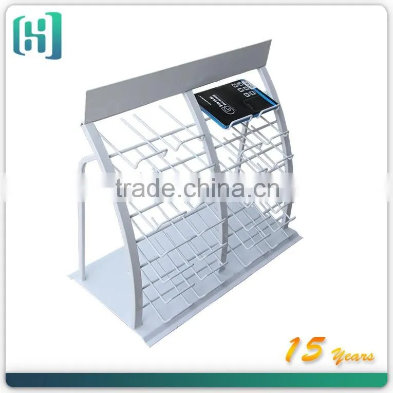 small metal custom quarry tile display racks for tile HSX-S0353