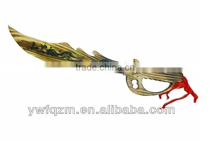 Chinese handle toy wooden samurai sword,cool sword