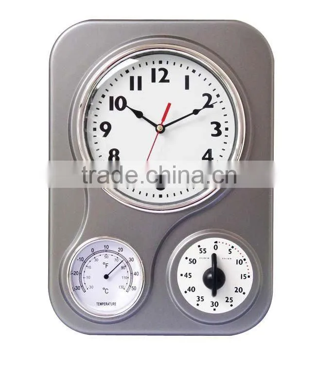 Clock with Temperature and humidity