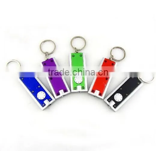 FlashLight KeyRing / Torch Light Keychains / Mini led keychain