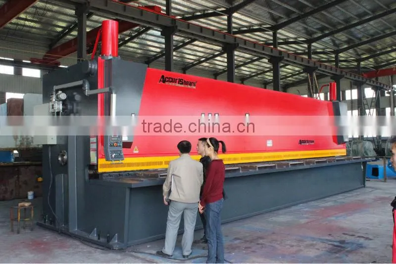 QC12Y-16*2500 Hydraulic Shearing Machine with NC system