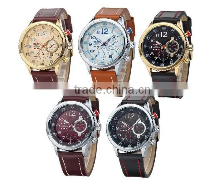 2015 alibaba hot selling Alloy Wristwatch Newest Design Fashion Sport Watch Men Watch From gz Watch Factory