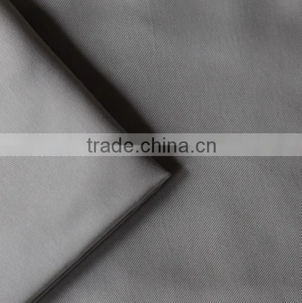 Hot selling recycled thin 100 cotton yarn dyed woven twill fabric for garment dress