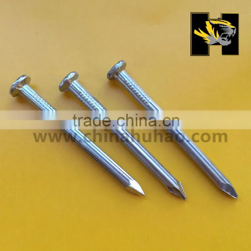 steel grooved shank concrete polish nail product