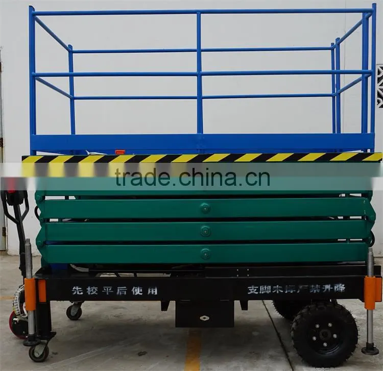 Upright Scissor Lift Platform for aerial work