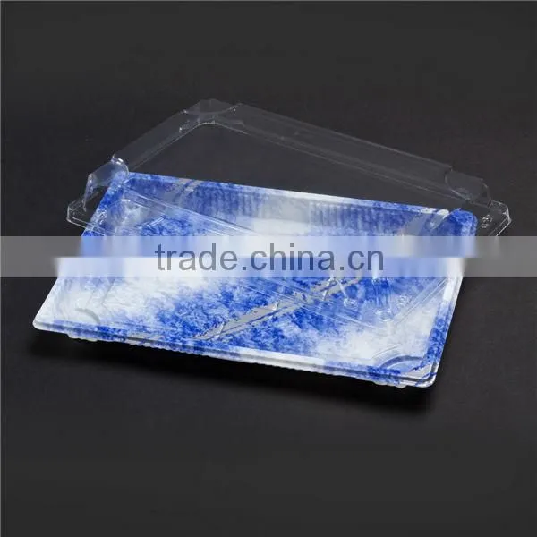 SM1-1109GA blister ice blue ps disposable plastic packing tray