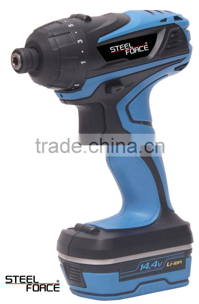 14.4V/18V Li-ion Cordless Screwdriver Electric Impact Screwdriver