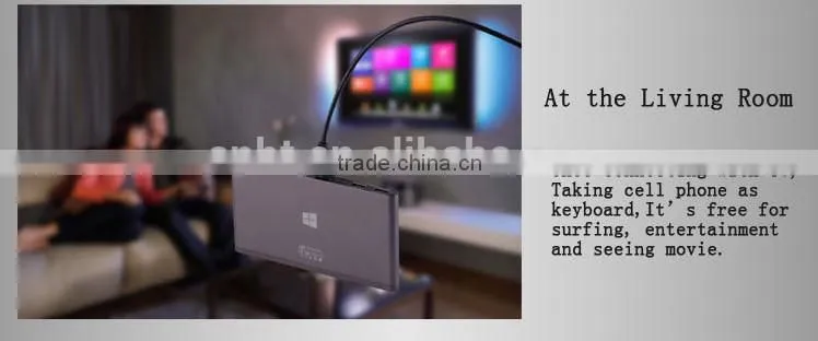 New WIFI mini fanless desktop pc 2G RAM 32G SSD ROM Intel Atom