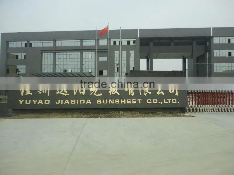 polycarbonate solid sheet for taxi driver protection