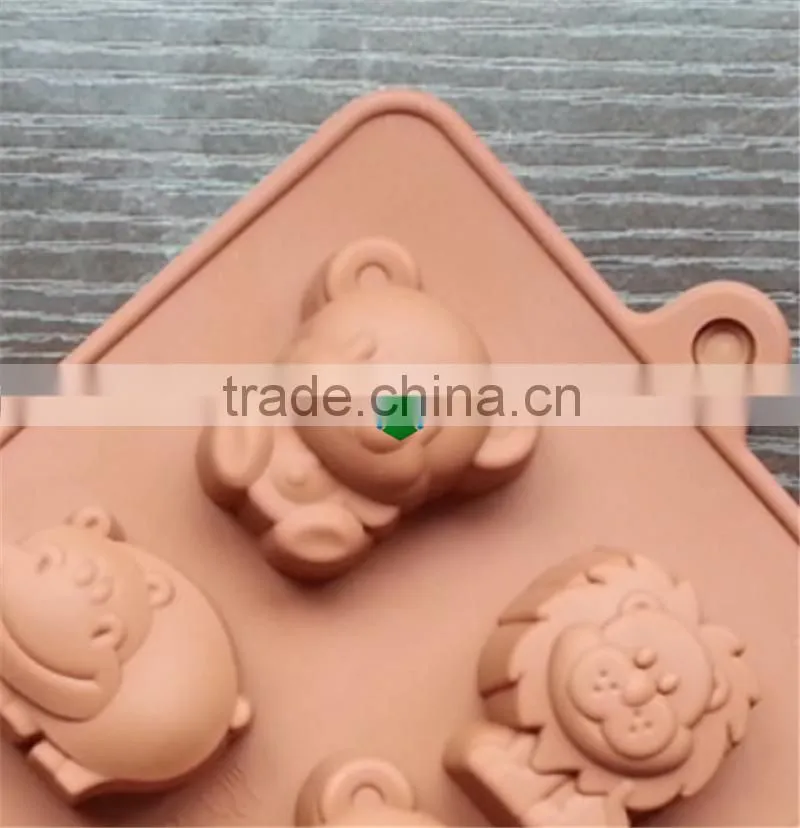 CTBED170 The Little Bear River Horse Lion Molds In Unique Ways To Create Clays Resin Casting Candles Soaps