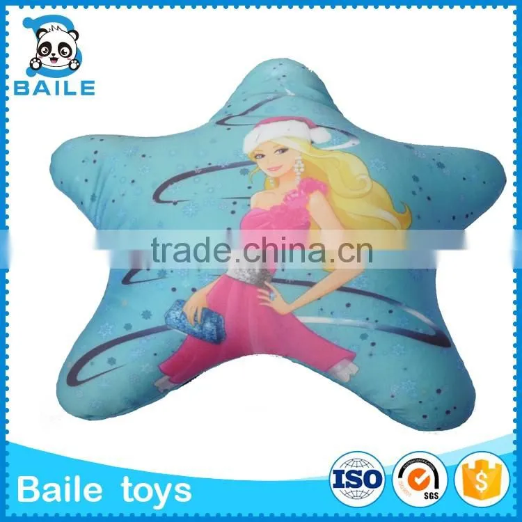 Custom 3D printing plush pillow decorative home decor