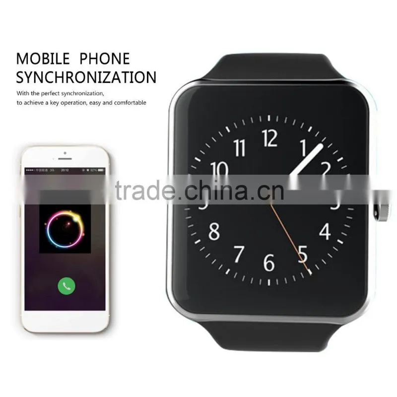 TC066 Bluetooth NFC Waterproof Smart Watch Phone Mate For Android & IOS Push Message SIM TF Card Pedometer Sleep Monitoring