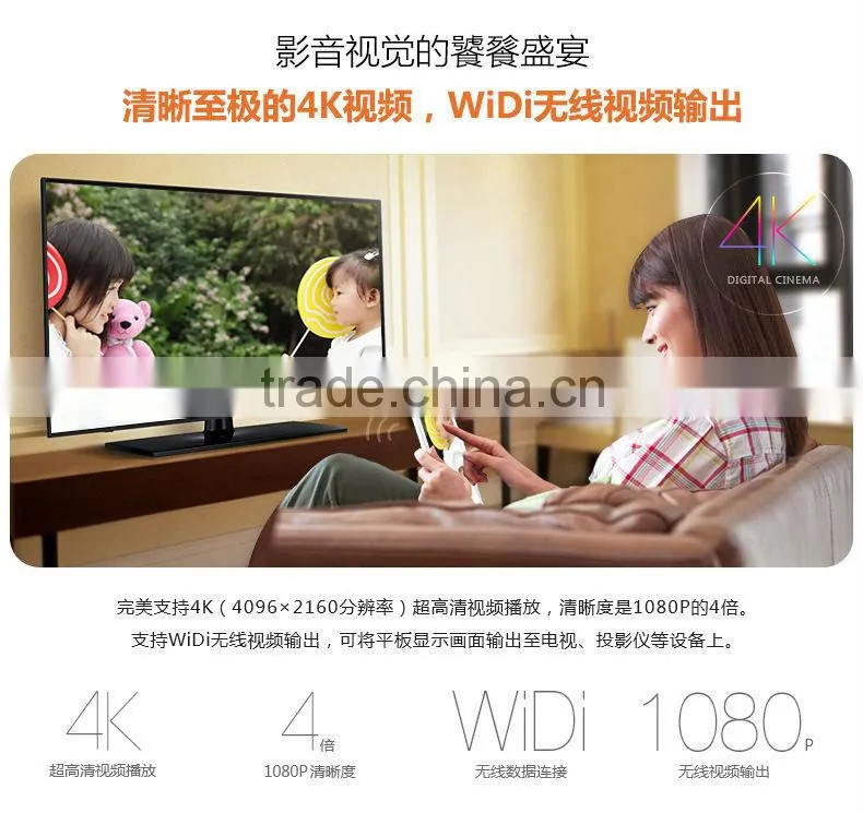 Wholesale New 9.7" Win 8.1+Android 4.4 Dual OS Intel Z3736F Quad Core 2048*1536P ONDA V919 3G Phone Call Tablet PC