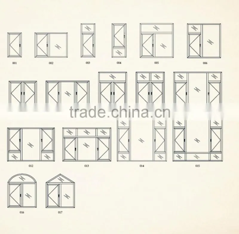 aluminum side hung casement window with half round spoked pediment