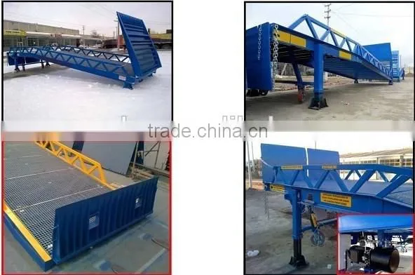 hydraulic container loading dock ramp lift for sale