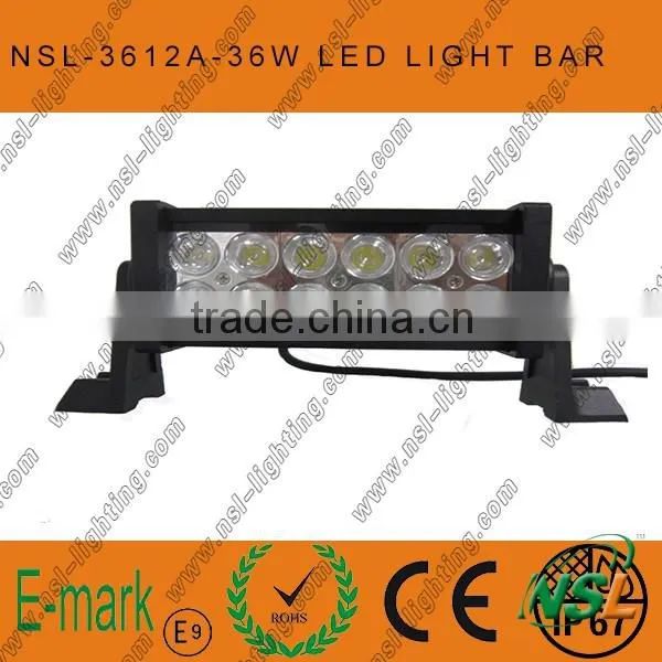 7inch 36watt Epistar LED fog light/LED light bar for ATV SUV track