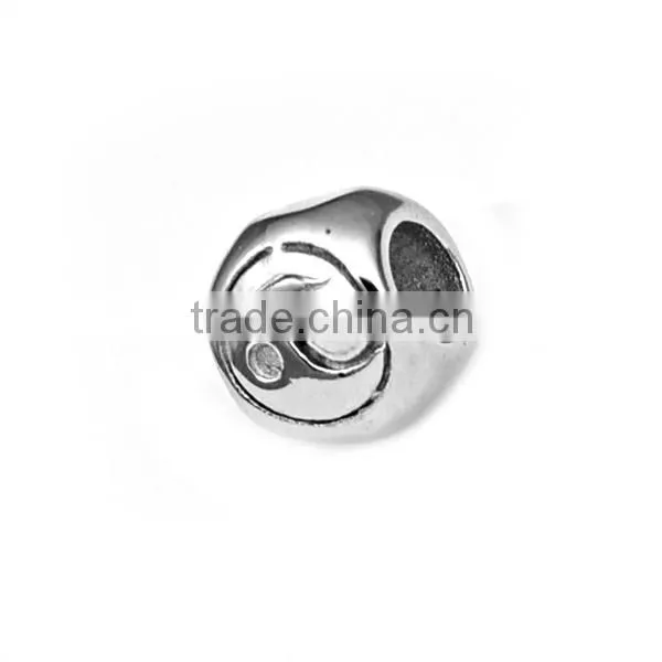 Pop stainless steel beads DIY material bracelet accessories finding