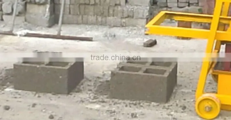 Best from China-Movable Small brick making machine