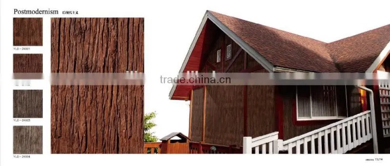 Faux new building construction materials