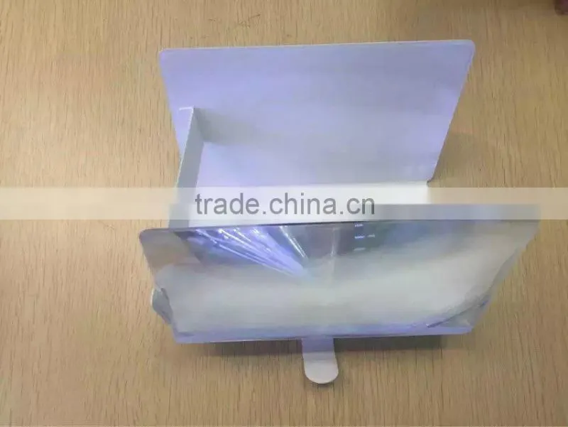 BOOK style Mobile phone/ tablet LCD LED screen magnifier Cellphone Magnifier /Enlarge stand Cellphone Magnifier