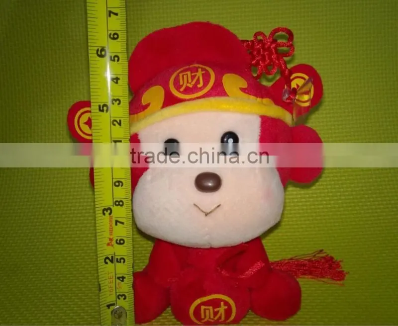Hola 2016 New year monkey plush toy/best made toys stuffed animals/ stuffed plush toy