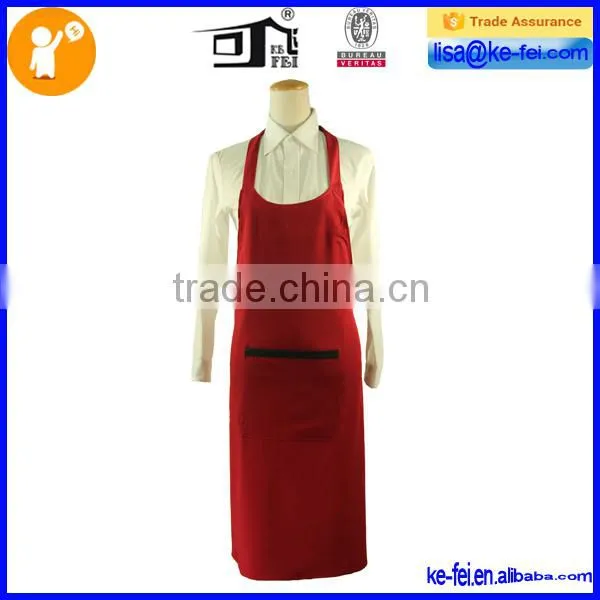 hot selling fashion ladies kitchen long polyester apron