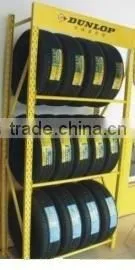 heavy duty 3 tier metal wheel rim display rack