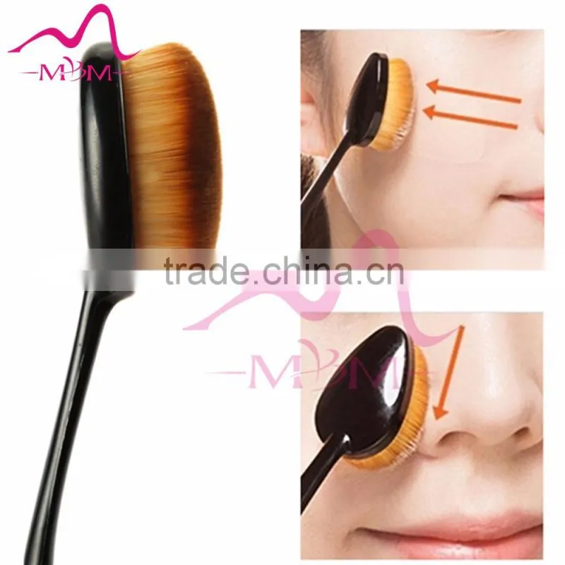 China Manufacturer Custom Logo Synthetic Makeup Brushes Professional