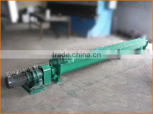 LS series helix wood chip conveyor system