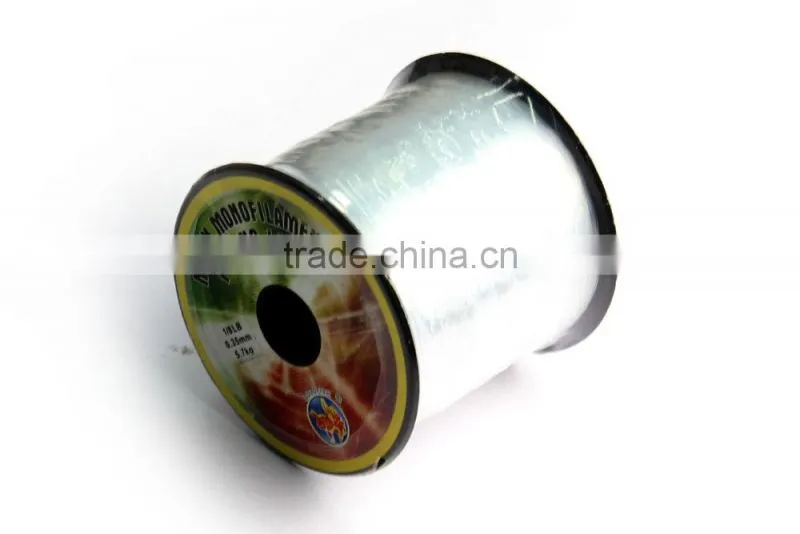 2016 Wholesale good quality nylon monofilament fishing line 0.35mm