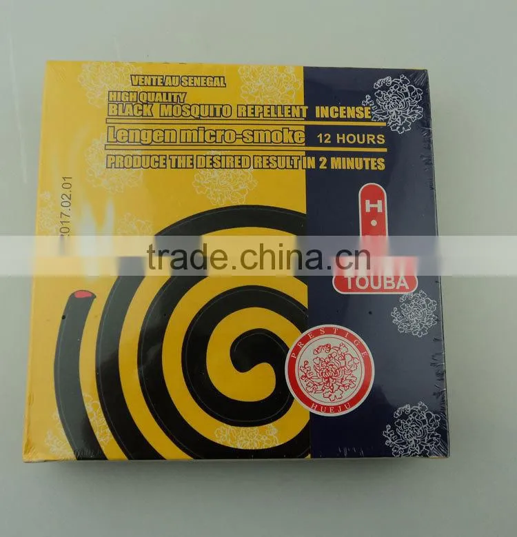 high quality cheap price Plant fiber mosquito coil black mosquito coil