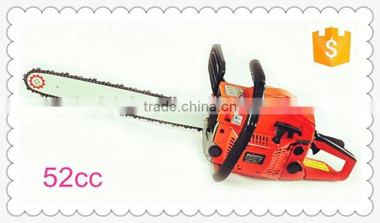 52CC CHAIN SAW 5200,WITH 18" OREGON CHAIN AND BAR,OIL BULB