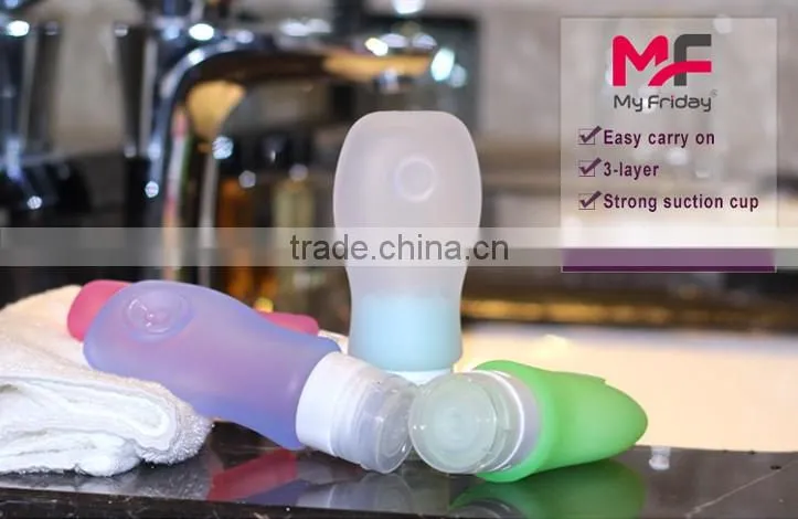 Silicone Travel Container with Sucker