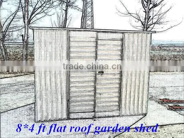 prefabricated steel garden room/garden shed
