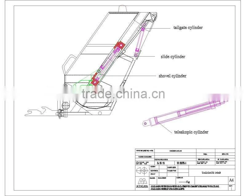 DongFeng DLK Refuse Compactor truck, 6000L refuse compactor