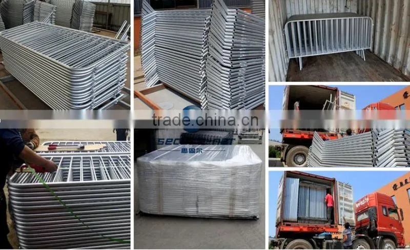 strong style concert crowd control barrier temporary steel fence predestrian barrier